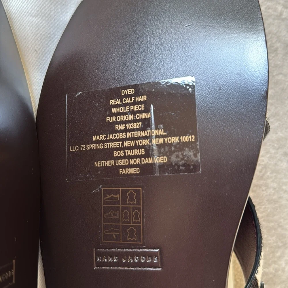 New Marc Jacobs Slingback Sandal / Size 40 - Picture 9 of 9